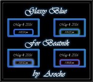 Glassy Blue