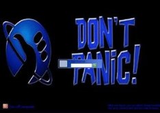 dont panic (hitch hikers guide)