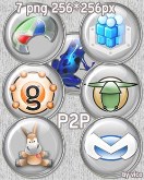 P2P icons pack