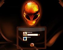 AlienWare Fire Logon