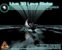 Live 3D Lava Globe Wide 4.7