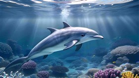 Dolphin Undewater