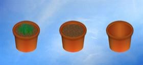 Terracotta Pot Icons (recycle bin)