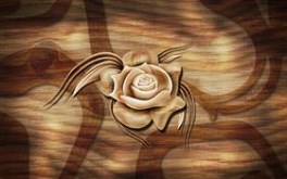 Wooden Rose