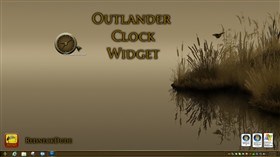 Outlander Clock Widget