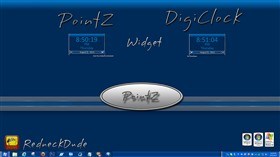 PointZ DigiClock Widget