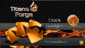 Titan's Forge Clock Gadget