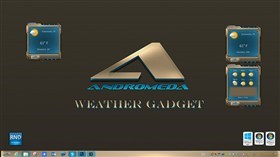 Andromeda Weather Gadget 2014