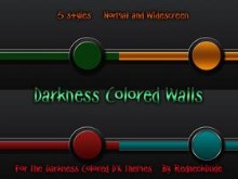 Darkness Colored Wallpack