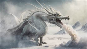 4K Snow Dragon