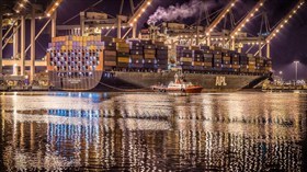 Container Ship HDR