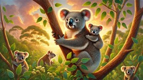 4K Koala Bears