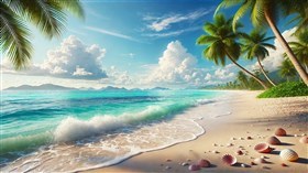 4K Tropical Beach6