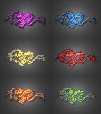 tribal dragon color pack