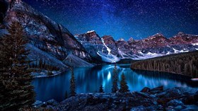 Banff National Park at Night