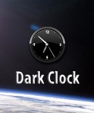 Dark Clock Widget