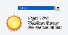 Base Weather Hourly Forecasts