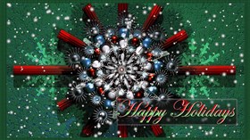 Floral Christmas 4K