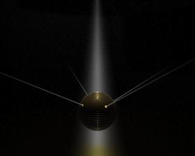 Golden discoball
