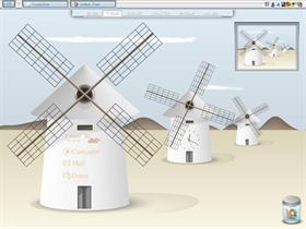 Wind Mill in the Desert