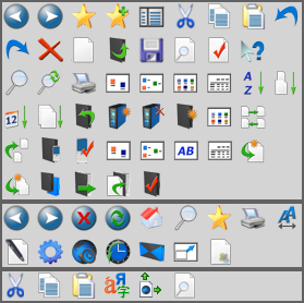Secret BB toolbar icons