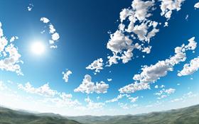 Summer sky