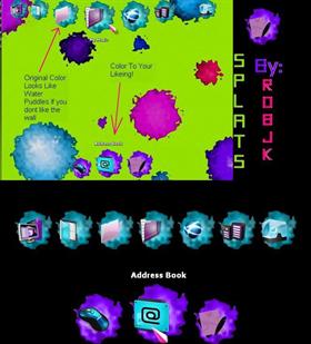 Splats Object Dock Tiles