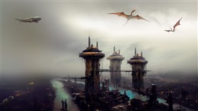 Gloomy day in Dystopia