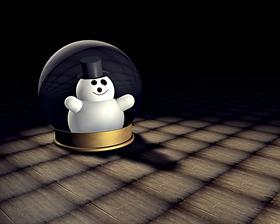 old snowman