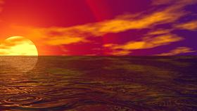 Alien Sunset