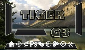 TigerStriped 3D Dock