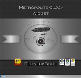 Metropolite Clock Widget