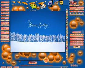 Orange Bubble Blue SS