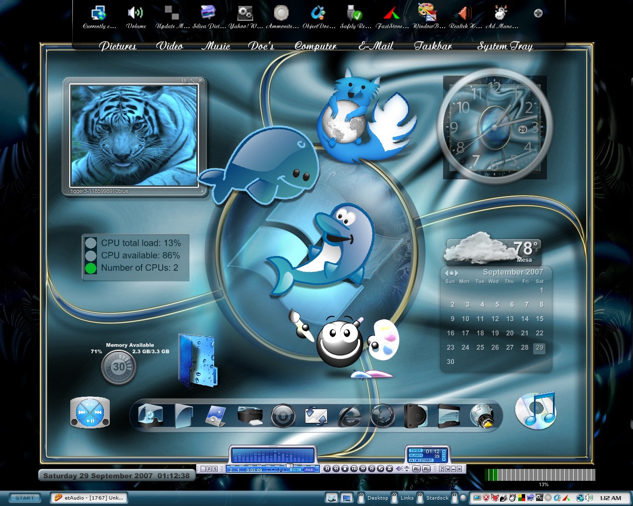 Screenshots - BBlu (FREE DOWNLOAD) | WinCustomize.com