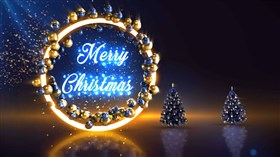 4K Christmas Circle
