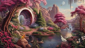 4K Garden Fantasy