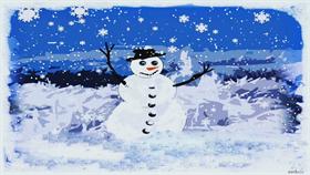 Snowman2 09 #winterdreams