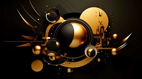 4K Black Gold