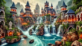 4K Castle Falls