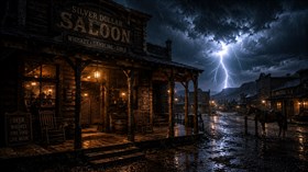 4K Old West Storm