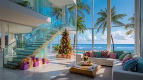 Welcome To A Cozy Christmas Atmosphere