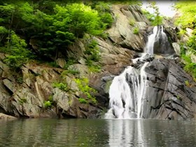 high waterfall
