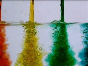 colourful water stream