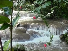 a beautiful cascade