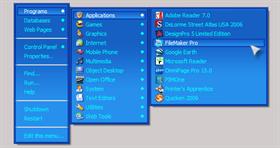 Blue RightClick Menu