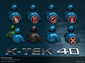 K-TEK 4D MSN Messenger