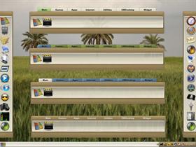 Buuf OS Tabs & Side Dock