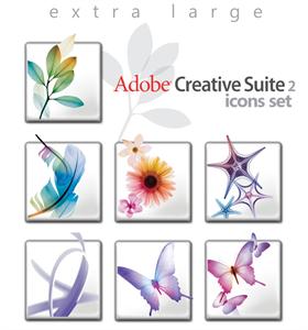 Adobe Creative Suite CS2 Grande Icon Set
