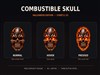 Combustible Skull 