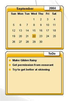 Gilden for Rainlendar